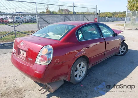 2004 Nissan Altima 2.5 S from USA, damaged, VIN 1N4AL11D14C107846